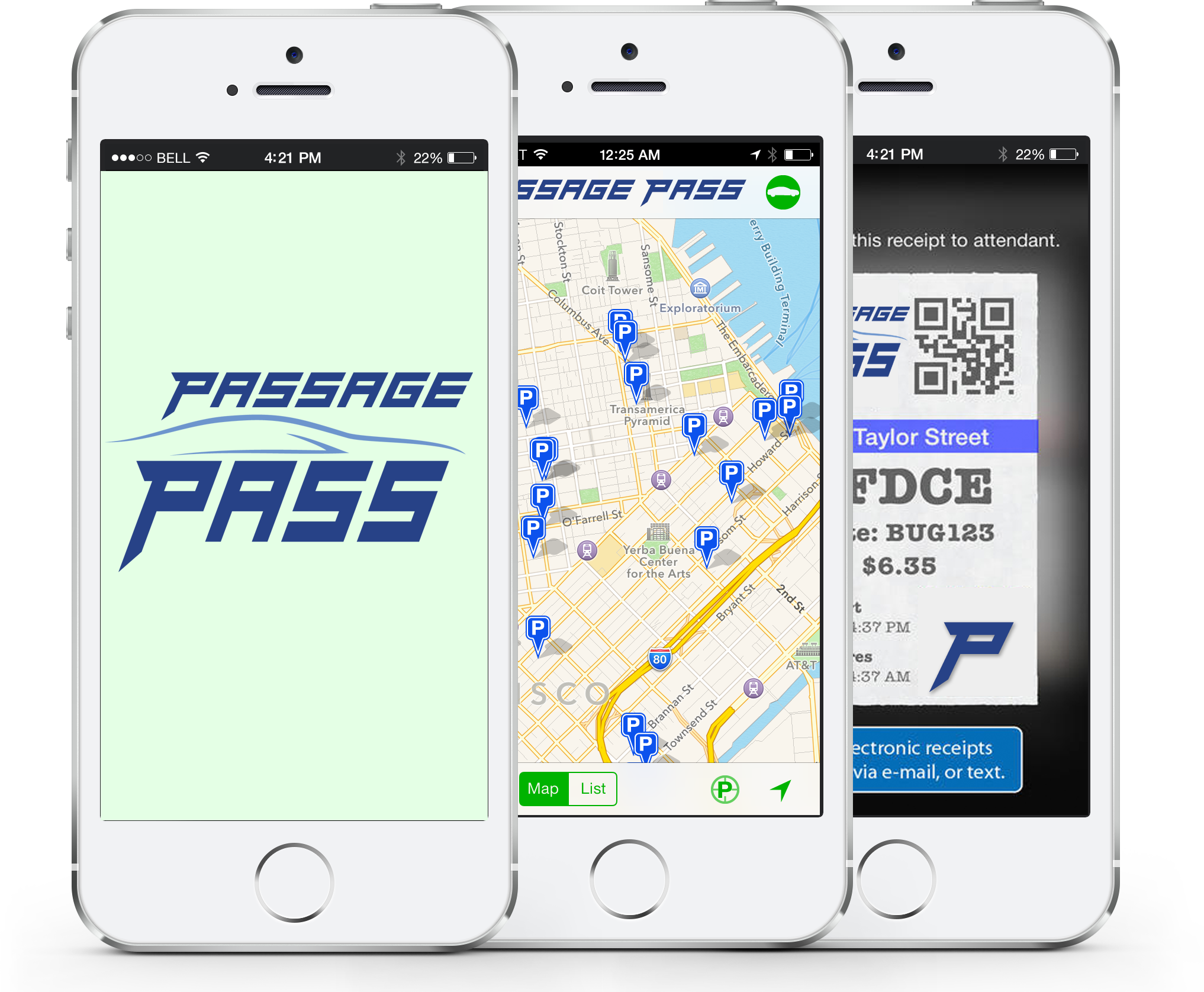 PassagePass Phone Screenshots